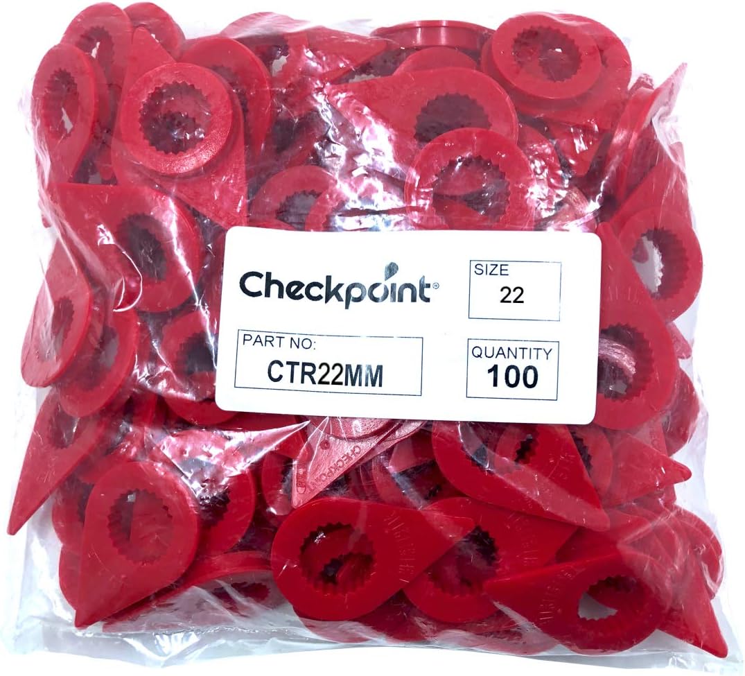 Haltec Checkpoint 100 Red 22 mm Loose Lug Nut Indicator Wheel Nut