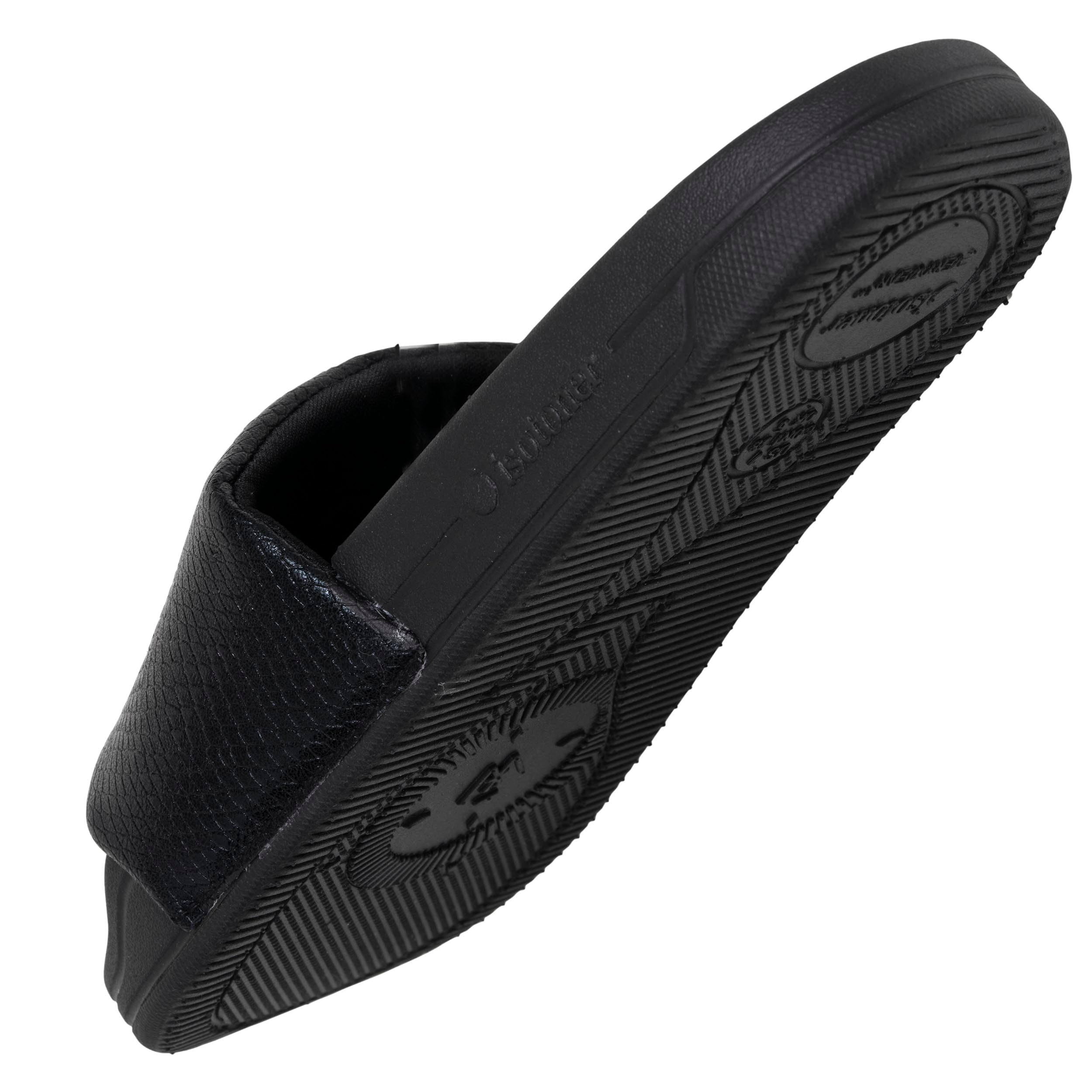 Isotoner Mules Claquettes Femme Ultra Confortables, faciles à Enfiler,