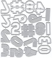 Vista 18 de DzIxY Marcos letras troqueles de corte de metal para hacer tarjetas, papel en relieve, troquelados, plantillas de máquina de álbumes de recortes