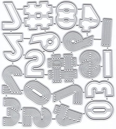 Miniatura 18 de DzIxY Marcos letras troqueles de corte de metal para hacer tarjetas, papel en relieve, troquelados, plantillas de máquina de álbumes de recortes