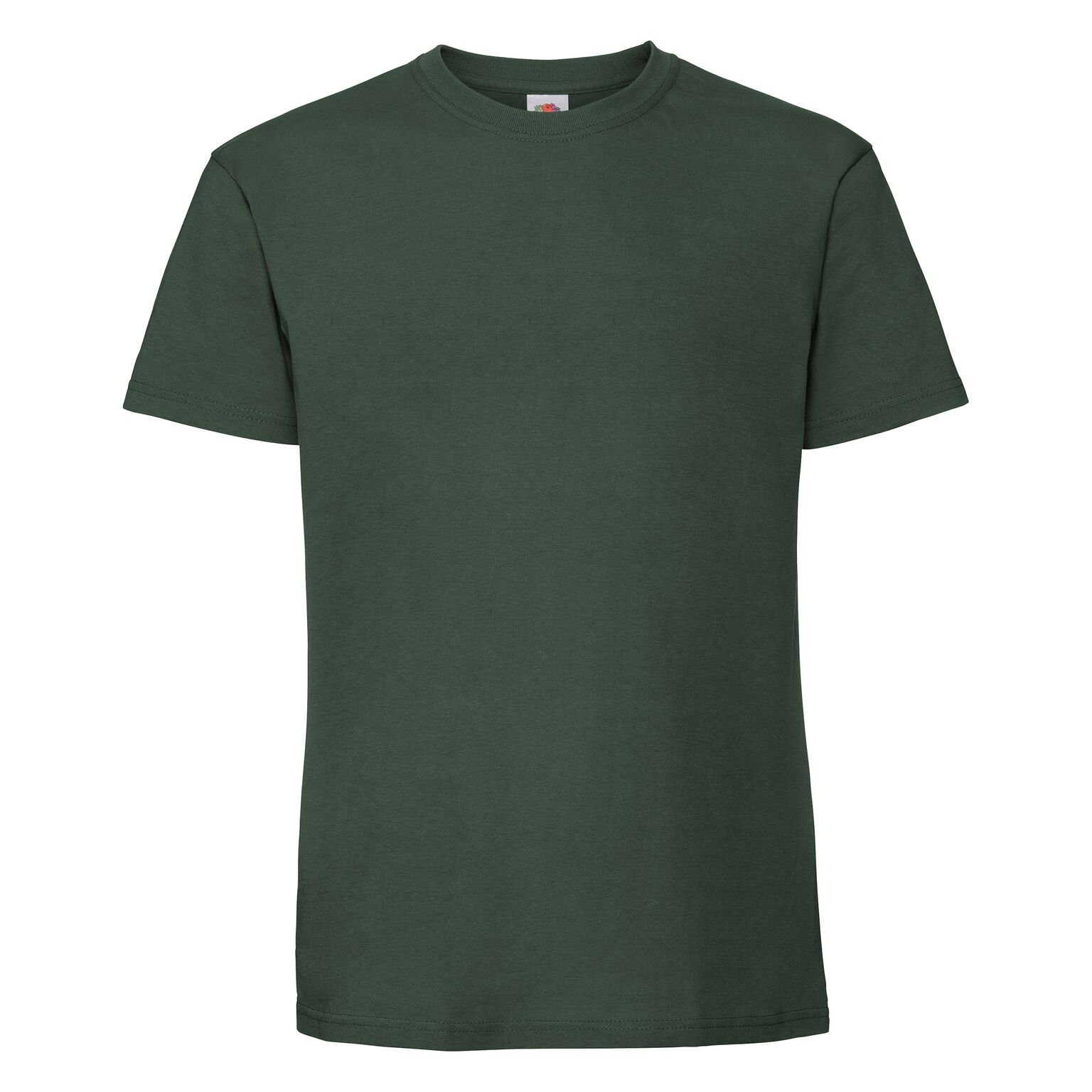 Fruit of the Loom Mens Ringspun Premium Tshirt (2XL UK) (Bottle Green)