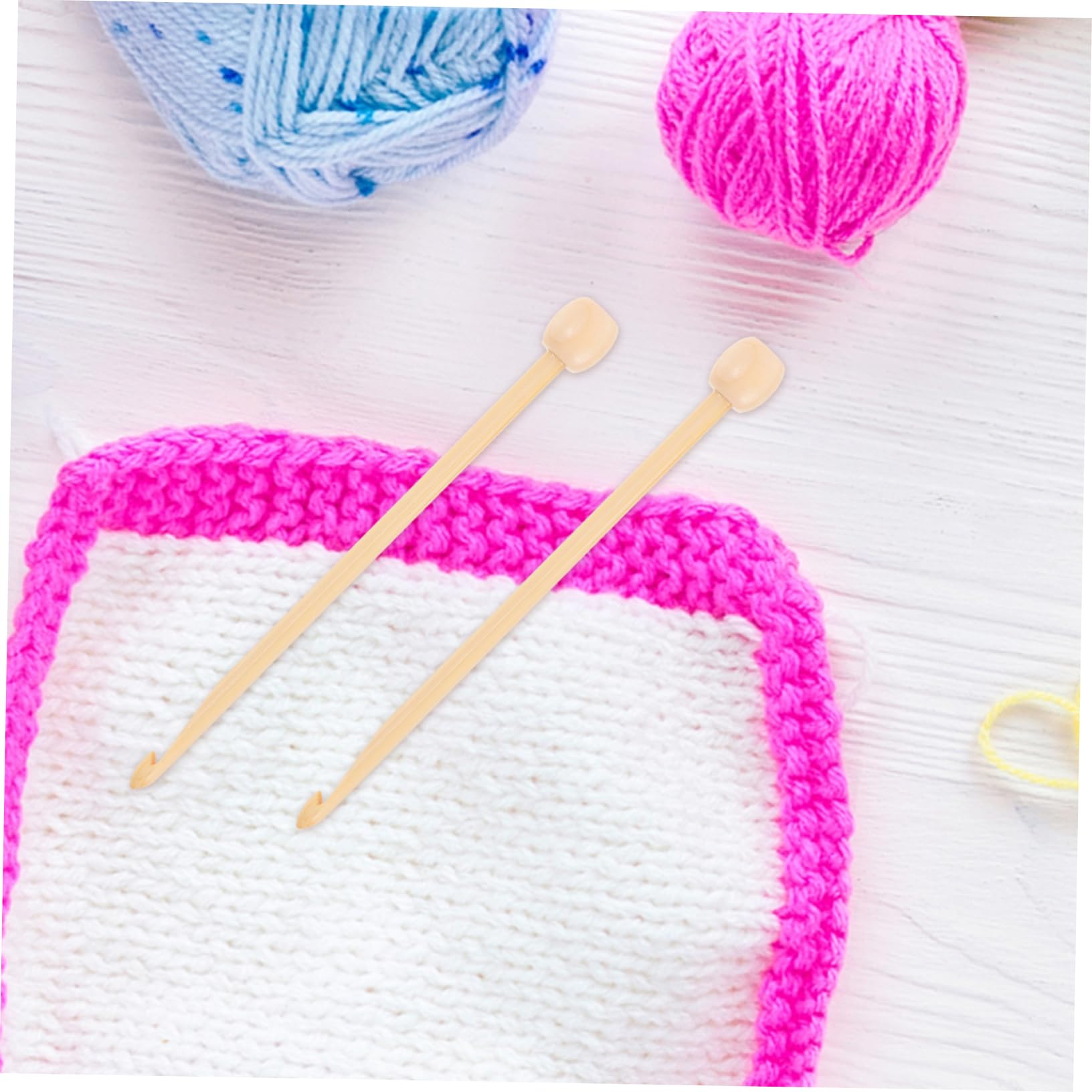 SHINEOFI 40piezas De Ganchillo Mini Para Tejer De Crochet Para Manualidades De Lana De Tejer Para Suéteres y Accesorios De Muñeca