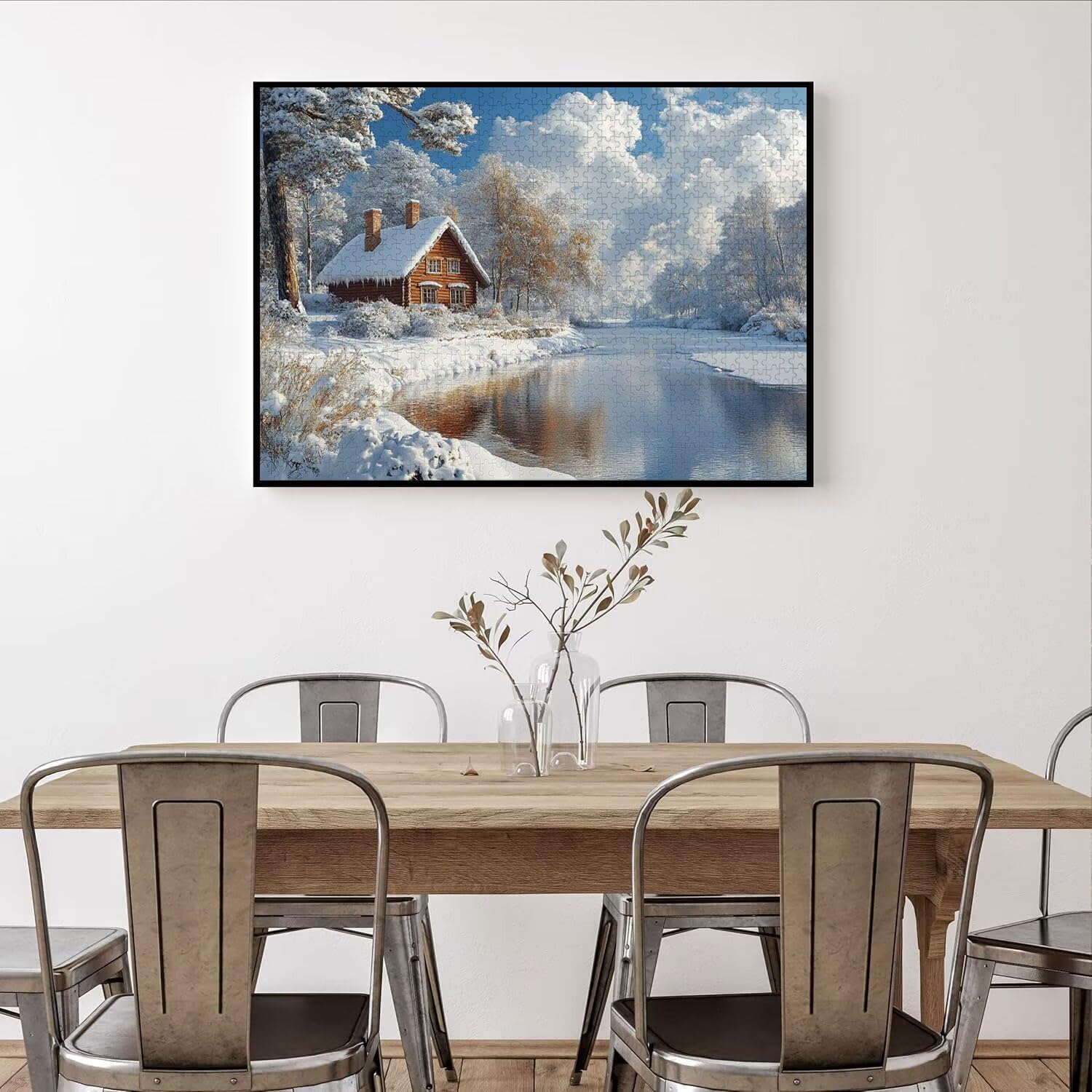 Puzzle 6000 Pezzi inverno Puzzle Classici per Gioco Familiare, n-111 | Impossibile Puzzles, Intrattenimento Creativo, Rilassamento Intelligence, Regalo per Amore e Amico, Decorazioni Casa, Foreste