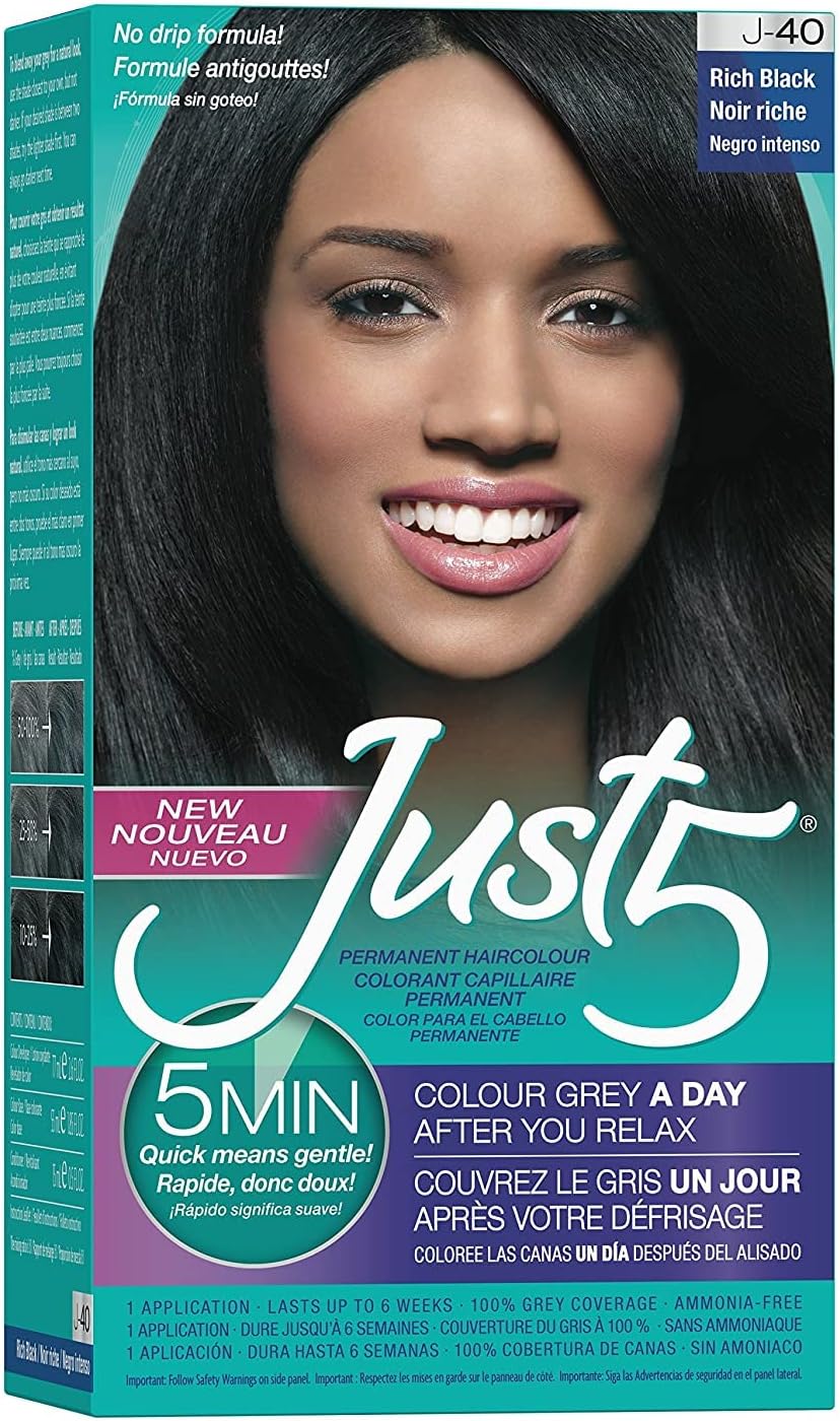 Just 5 Color Rich Black J-40 (3 Pack)
