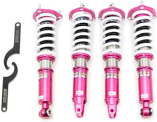 Godspeed MSS0141-A MonoSS Kit de bajado de bobinado totalmente ajustable, altura de paseo, tensión de resorte y amortiguación de 16 clics,