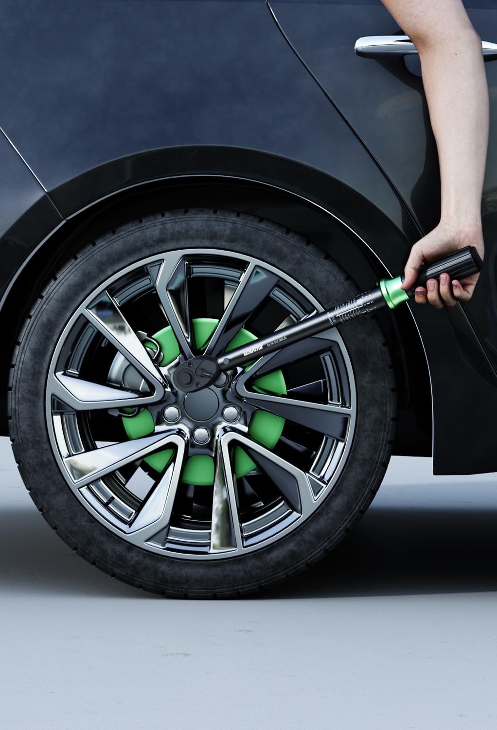 Chiave Dinamometrica 1/2'',20-220 Nm con Precisione ± 3%, per Coche - Kit di Manutenzione