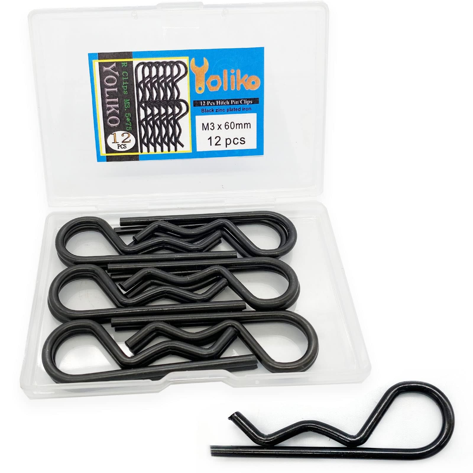 Heavy Duty Hitch Pins - Trailer Tractor Clips -1 Heavy Duty Hitch Pins - Trailer Tractor Clips -1