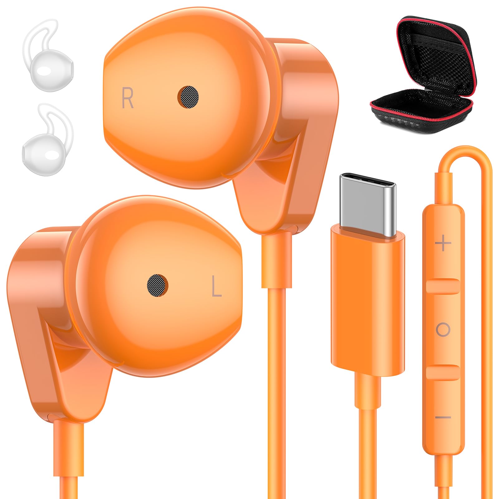 Amazon.co.jp: APETOO USB C ヘッドホン iPhone 18 Pro Max 17 16 15