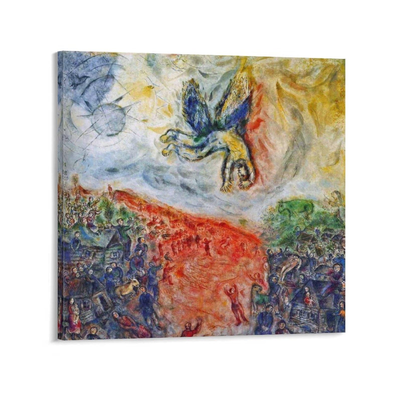 Amazon.co.jp: マルク・シャガール（イカロスの堕落）ポスター