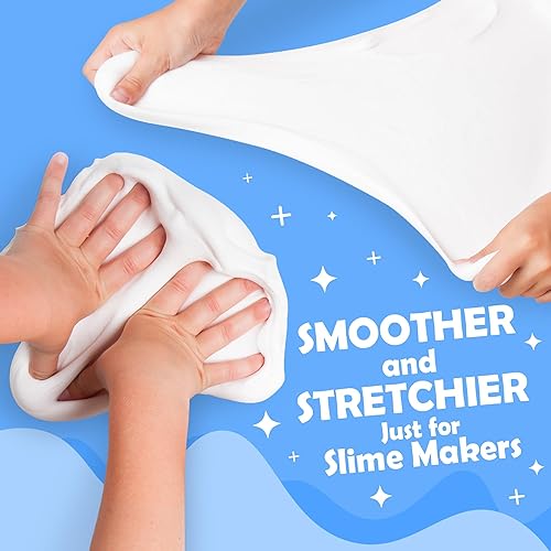 Miniatura 3 de Original Stationery Arcilla suave para slime, arcilla de modelado blanca XL para manualidades y diversión de limo, añade al pegamento y espuma de