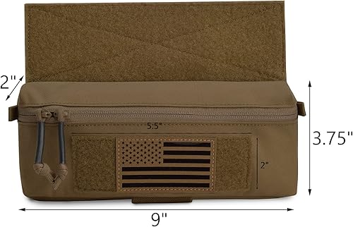 Miniatura 5 de PETAC GEAR Mini bolsa táctica de la gota de la bolsa de la riñonera de la herramienta para el aparejo del pecho del chaleco táctico