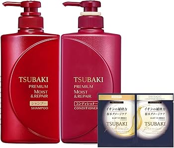 TSUBAKI プレミアムモイストリペアシャンプー 5個セット Amazon.co.jp: TSUBAKI(ツバキ) プレミアムモイスト シャンプー 490ml+