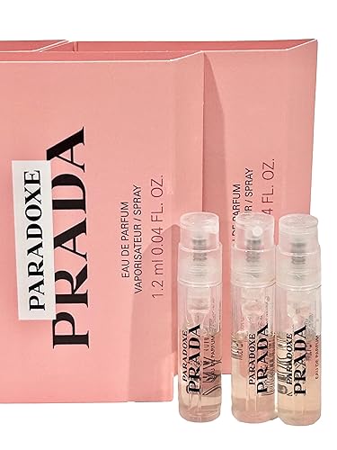 Miniatura 2 de Prada PARADOXE Muestra de perfume MUJER Vial en aerosol de 0.0 fl oz / 0,04 oz - Juego de 3