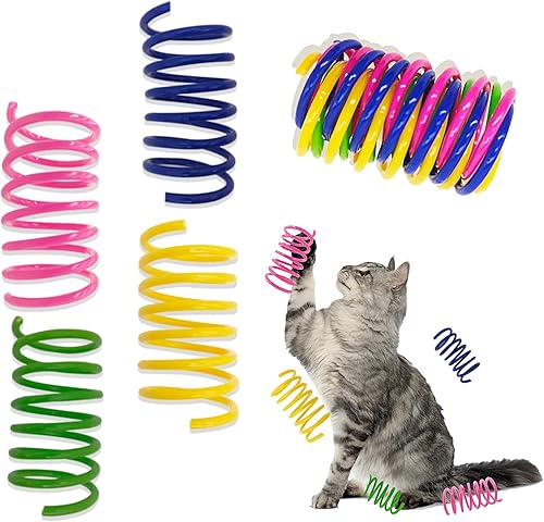 Miniatura 12 de Juguetes para gatos de interior, 13 paquetes interactivos de varita para gatos con juguetes de plumas y teasers, divertidos juguetes para gatos para