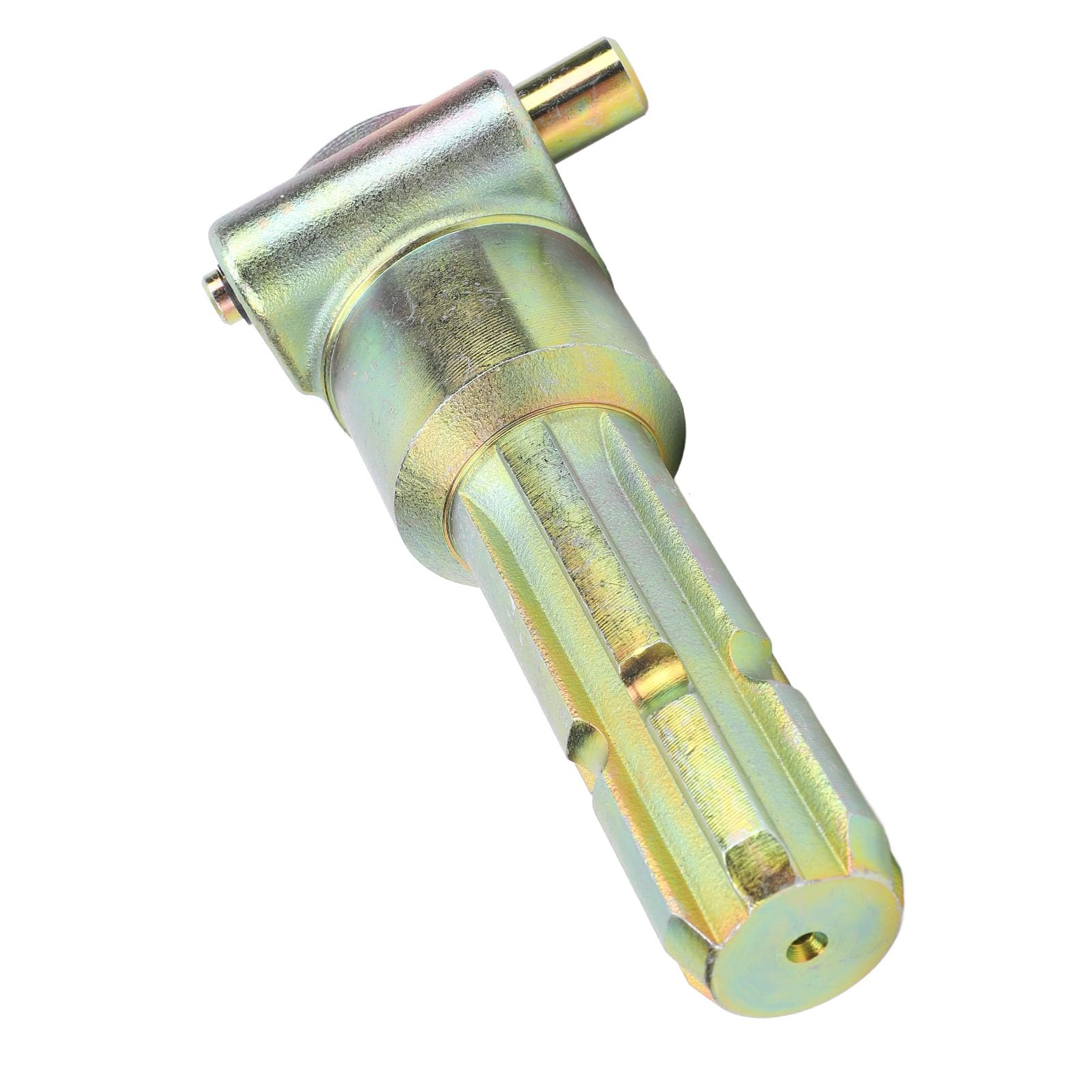 Drfeify Adapter Przedłużający WOM Metalowy Przedłużacz Wału Odbioru Mocy 1 3 8 Cali 6 Wielowypustów PA09 4 125 Cali Szybkozłącze do Ciągników o Mocy do 70 KM i 3-punktowego Szybkozłącza