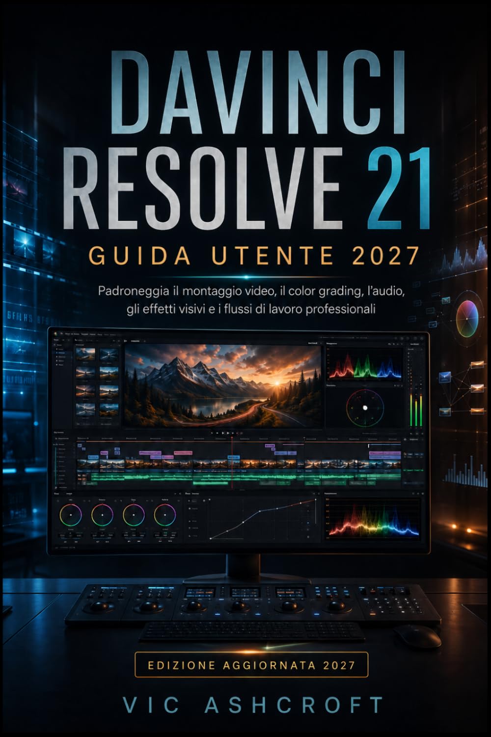 DAVINCI RESOLVE 21 GUIDA UTENTE 2027: Master Video Editing, Color Grading, Audio, Effetti visivi e flussi di lavoro professionali