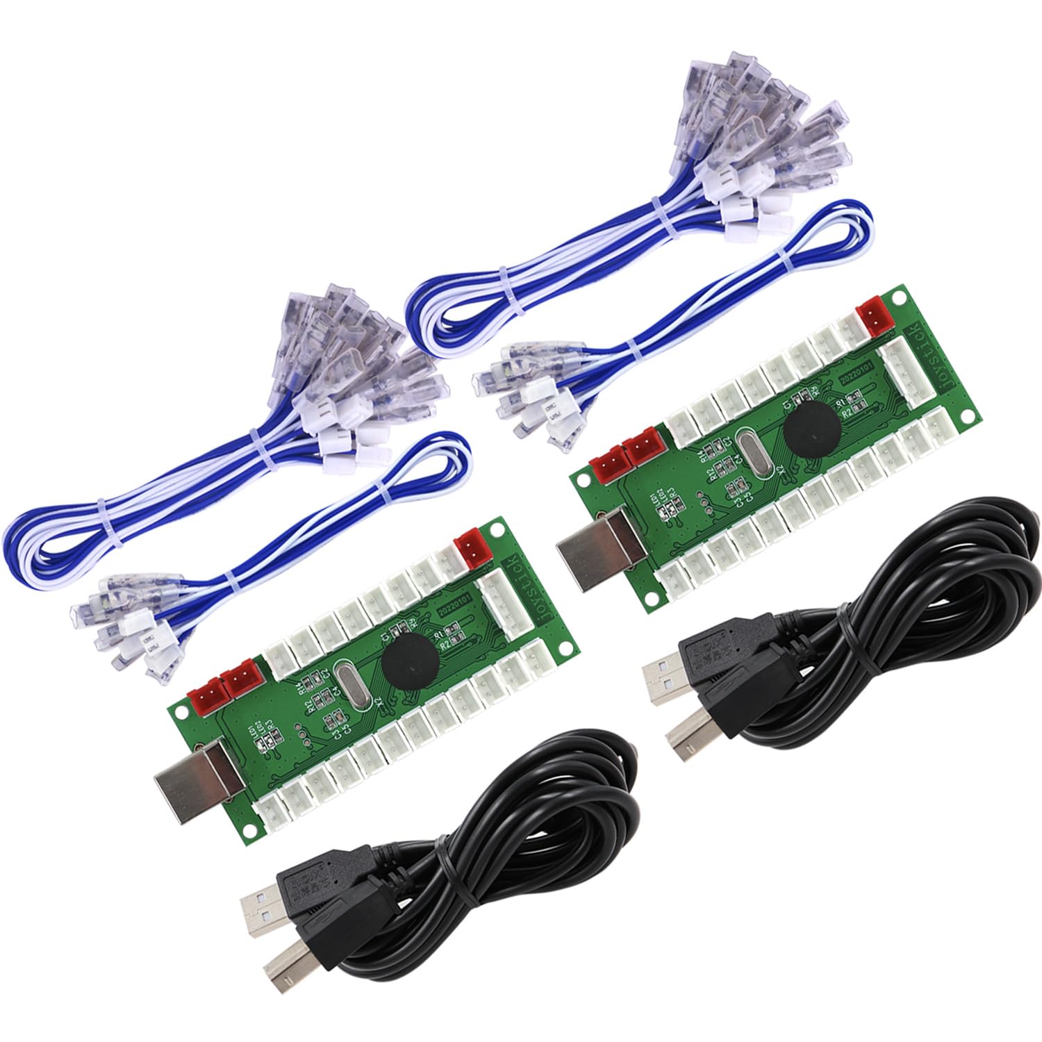Amazon.com: SJ@JX Arcade Game Controller USB Encoder Zero Delay 2