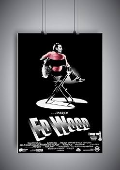 Amazon.co.jp: ポスター アフィッシュ エド・ウッド ティム・バートン