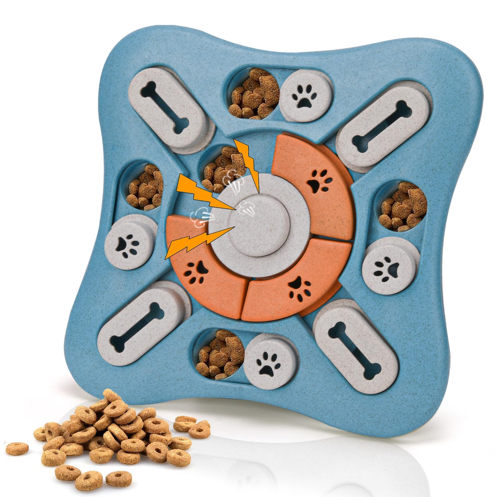 Interactive Treat Dispensing Slow Feeder