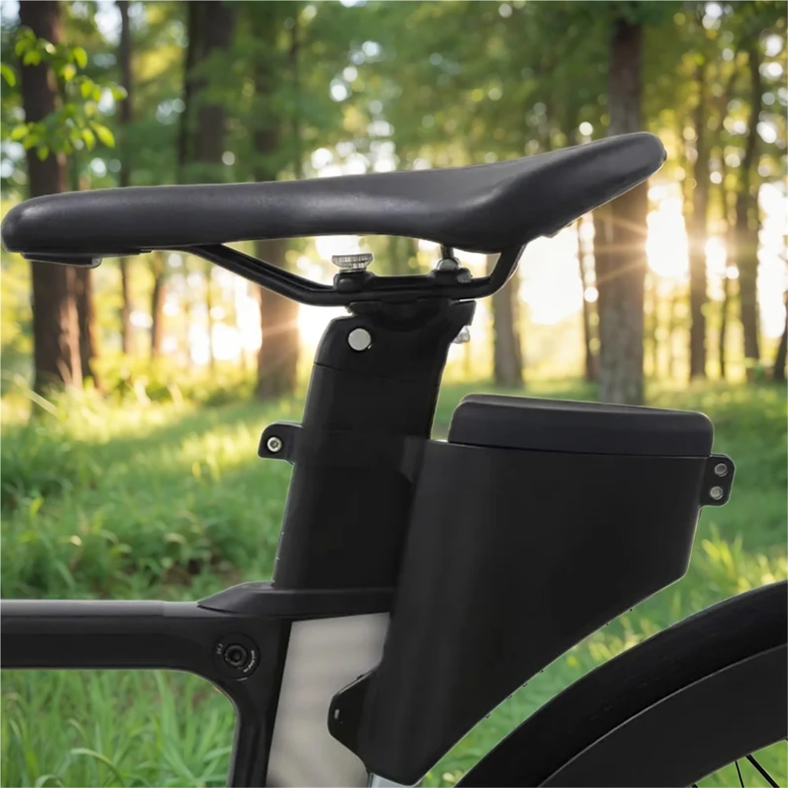 Borsa Da Sella Bici Borsa da sella for bicicletta, rigida, a goccia, reggisella, grande capacità, accessori ciclismo