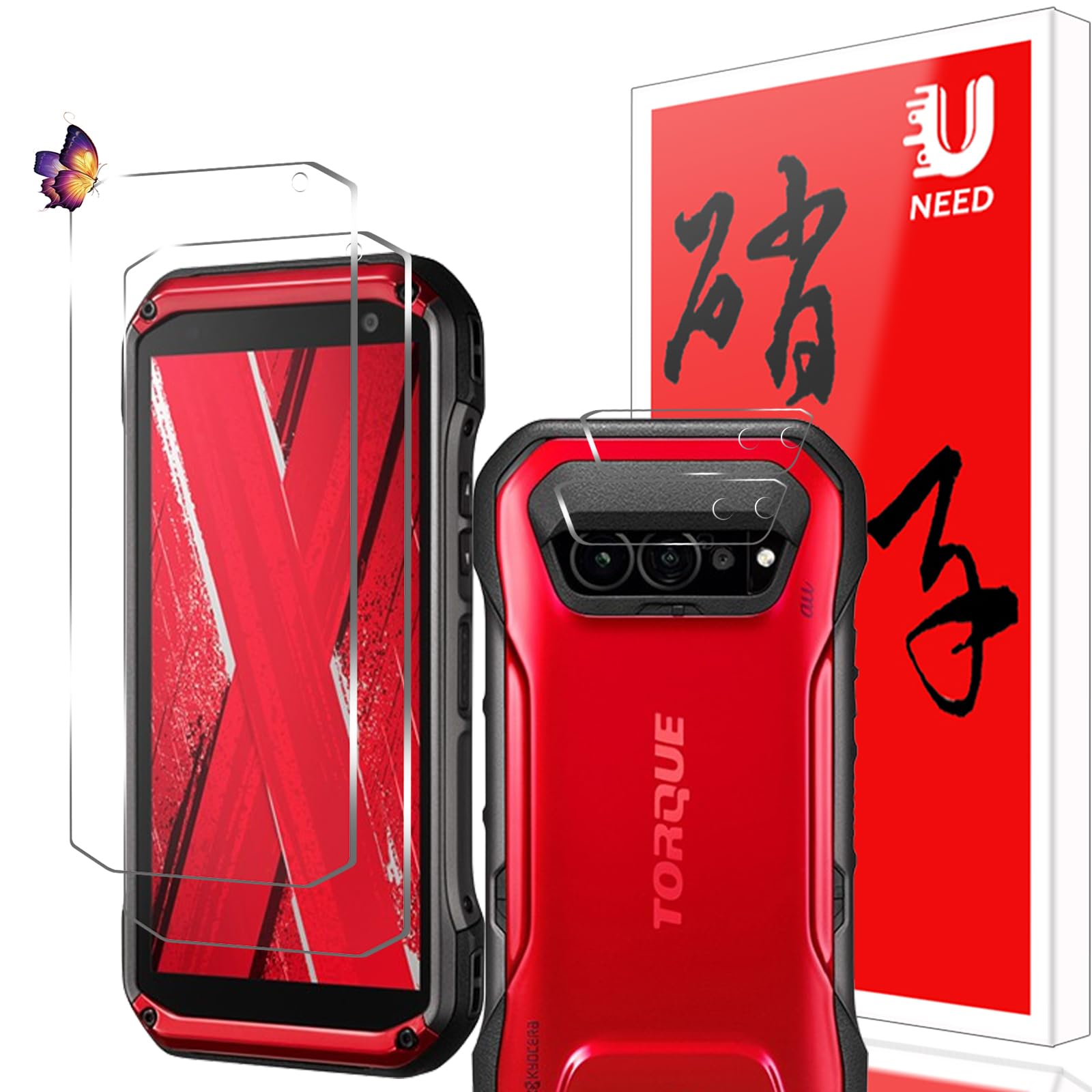 Amazon | TORQUE G07 保護フィルム（2枚）+カメラフィルム（2枚