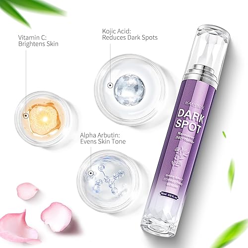 Miniatura 2 de HANYWIL Eliminador de manchas oscuras para cara y cuerpo, suero corrector de manchas oscuras, manchas de la edad, pecas, removedor de manchas