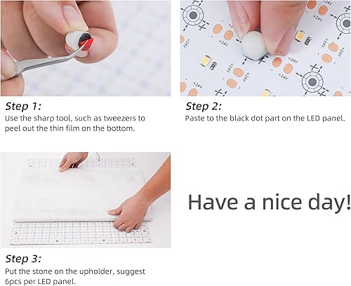 Miniatura 7 de 4 unids suave LED retroiluminación hoja 12W 3000K color cálido retroiluminado flexible cortable 19X9.5 pulgadas para encimera translúcida en puerta