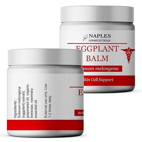 Miniatura 3 de Bálsamo de berenjena, soporte diario para la piel, bálsamo de berenjena para trastornos de la piel, soporte celular de la piel, alivio de la piel