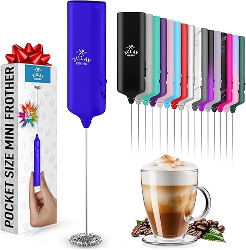 Miniatura 21 de Zulay - Espumador de leche y vaporizador 4 en 1 – Máquina de espuma caliente y fría, calentador de leche y mezcla de chocolate – Control automático