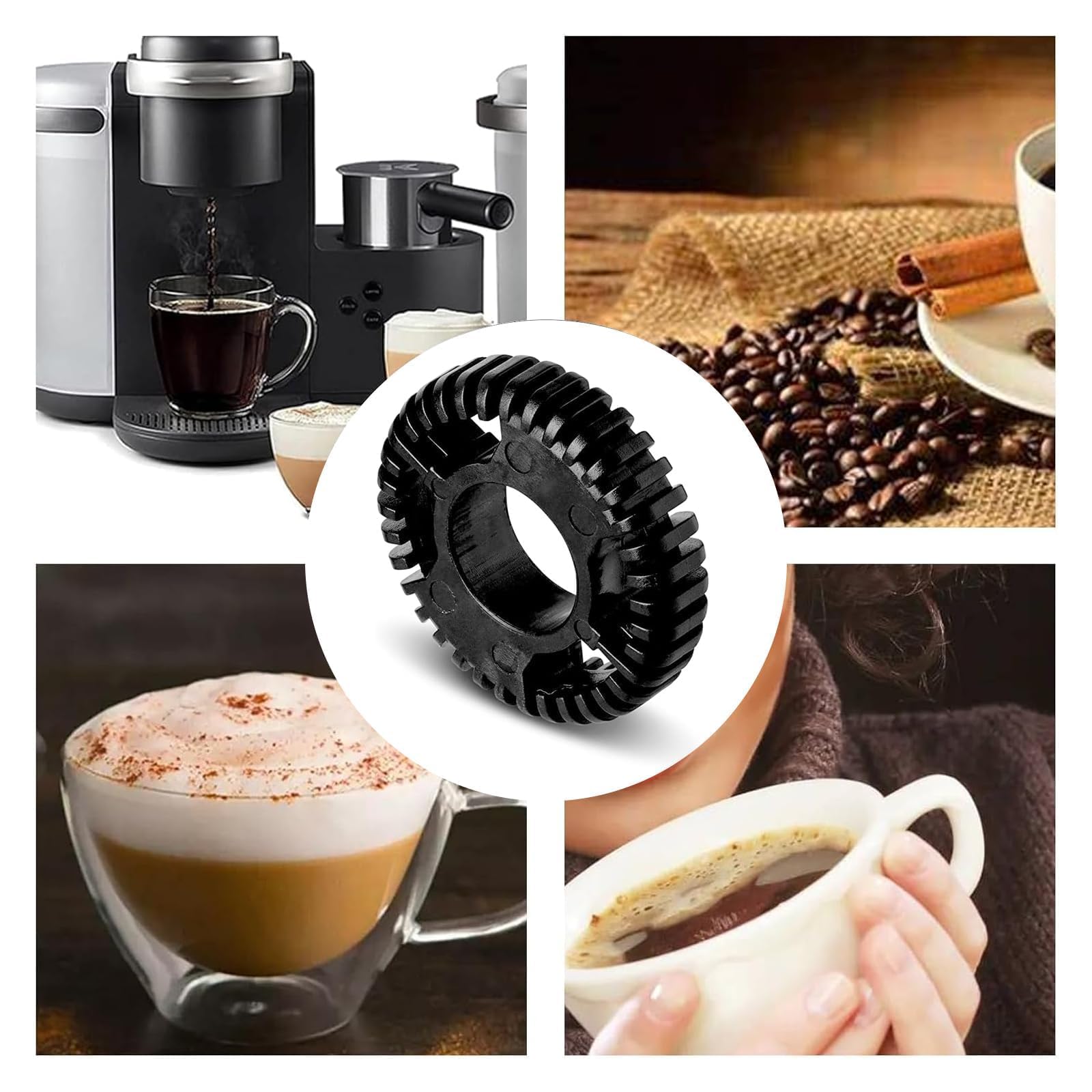 Spieniacz do ekspresu do kawy, spieniacz do mleka, części zamienne do Severin 9321048 SM3586 SM3587, indukcyjny spieniacz do mleka Spuma 700 Lavazza 10080914 10080916 Tchibo 54382 53378