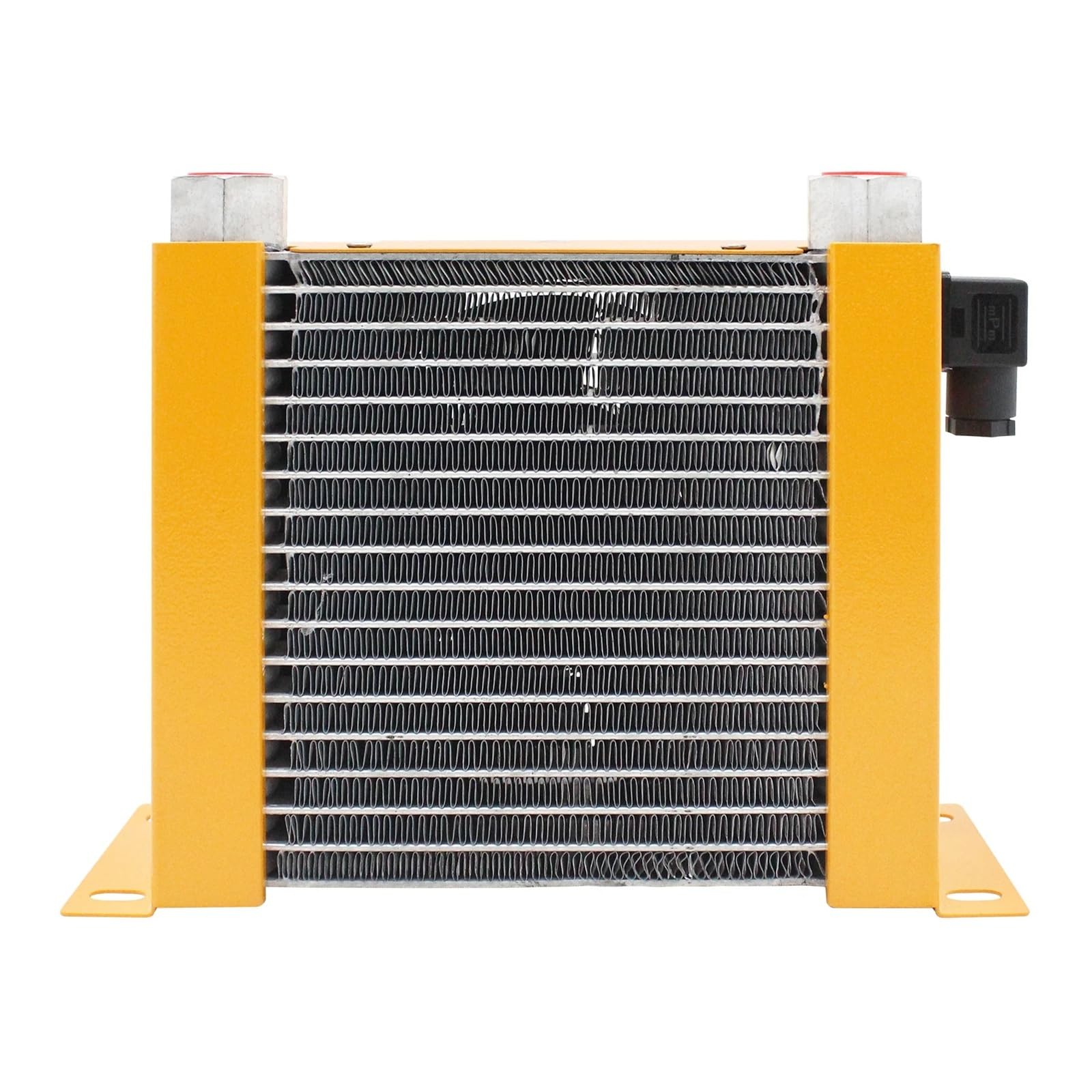 Refroidisseur d'air AJ0607T-CA 40 l/min, feuille de radiateur, goutte d'huile hydraulique for machine-outil CNC, ventilateur d'huile haute température vents forts(DC12V)