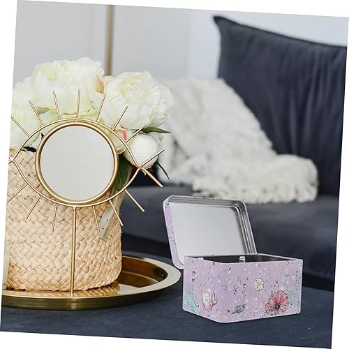 Miniatura 3 de DOITOOL Caja de latas de galletas Caja de dulces Joyería Hierro Café Polvo Viaje Decoración de Boda