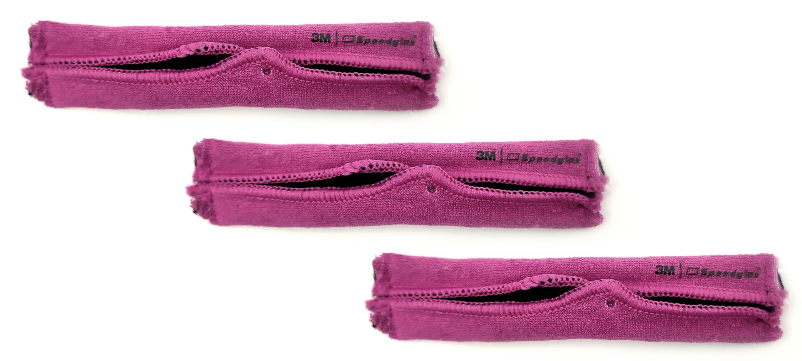 3M SPEEDGLAS 9100, 9100FX, G5-01 TOWELLING SWEATBANDS 198016 PACK OF 3