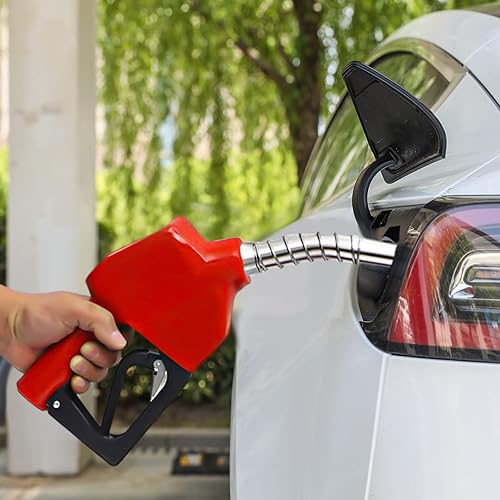 Miniatura 8 de NUEVA bomba eléctrica de transferencia de combustible 110 V 60L/Min W/Boquilla Meter para aceite combustible diesel