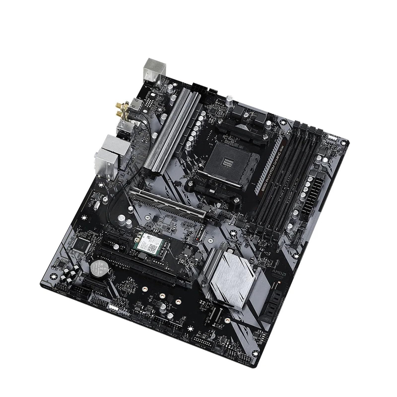 Placa Base Placa Base B550 Fit For ASROCK Phantom Gaming 4/AC Socket AM4 DDR4 128 GB M.2 Compatible con CPU Ryzen 5 5600 5700X Pro 3200G