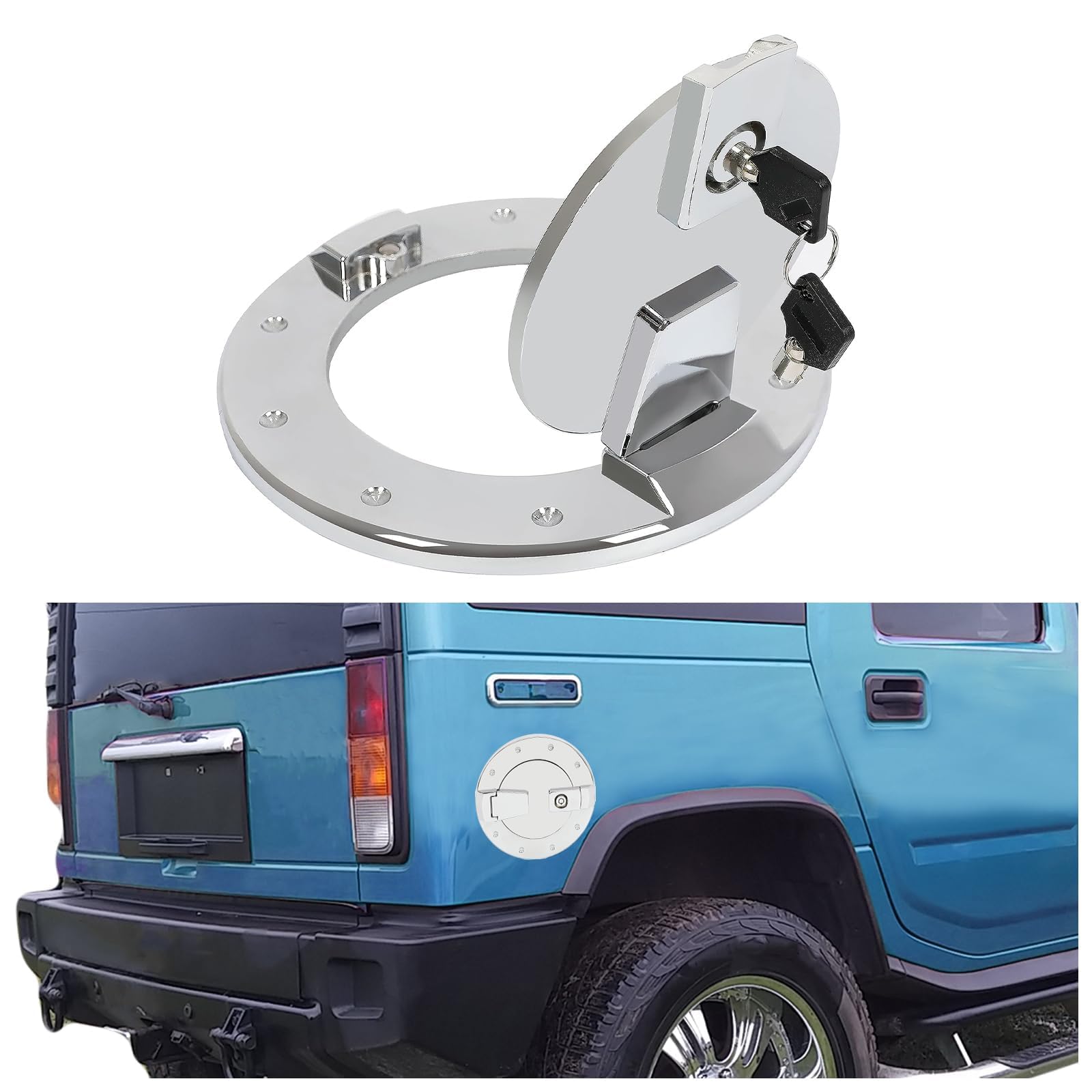 Amazon.com: KUAFU Locking Fuel Door Compatible with 2003-2009