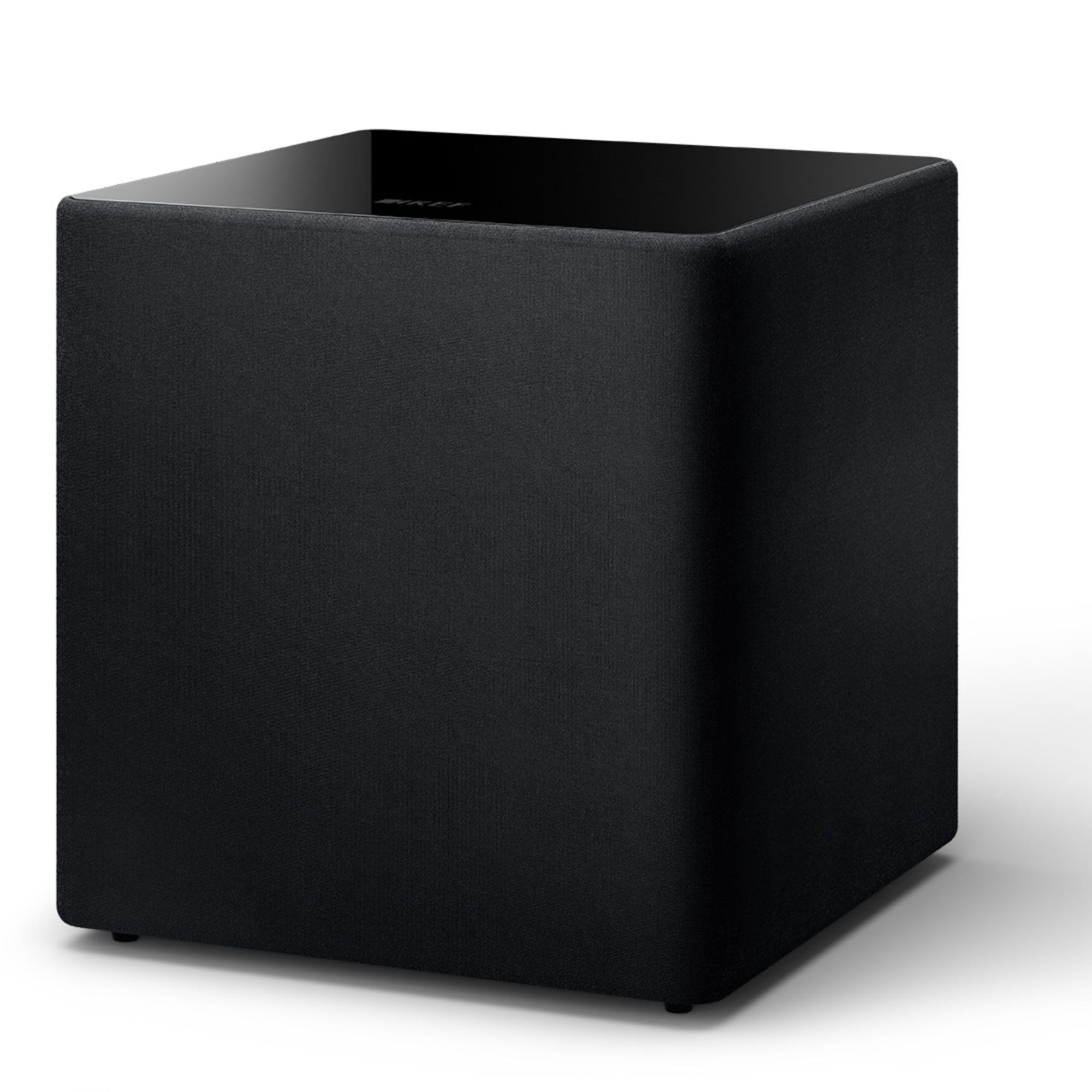 KEF Kube 15 MIE Subwoofer (Negro) | Amplificador de Clase D de 300 W RMS | Pedal para bajo de 15 Pulgadas | Algoritmo Inteligente iBX | Cable RCA fonográfico | Música | Home Cinema | Gaming