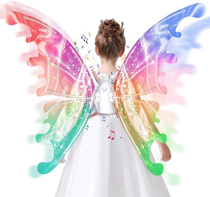 Electric Light-Up Fairy Wings