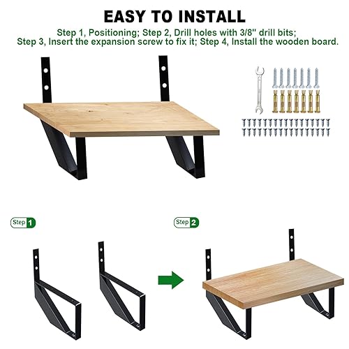 Miniatura 8 de Cuerda de escalera de acero de 1 escalón, cuerdas de escalera de metal para altura de cubierta de 11.9 pulgadas, elevador de escalera de acero para