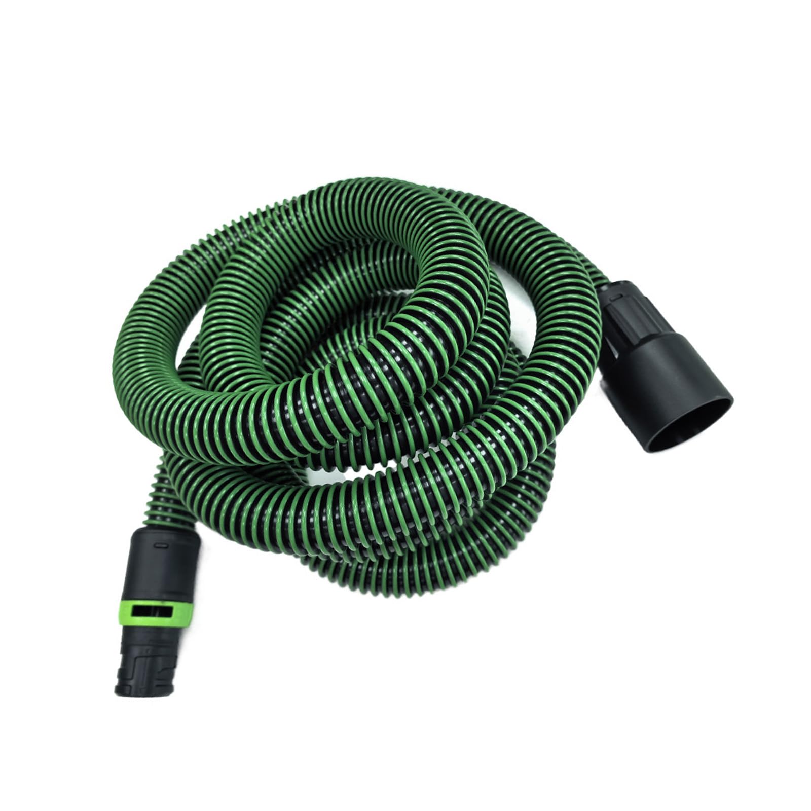Vacuum Replacement Hose with Locking Connector, Corrugated Cleanup Hose Assembly for Workshop Hookup Maintenance Replacement Vacuum Hookup Cleanup Assembly Locking Connector Workshop Maintenance Cuff