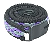 Ten Point Gear® 550 Paracord Guitar Strap - Full Grain Leather Ends for Music Playing Comfort, Stability, and Durability.