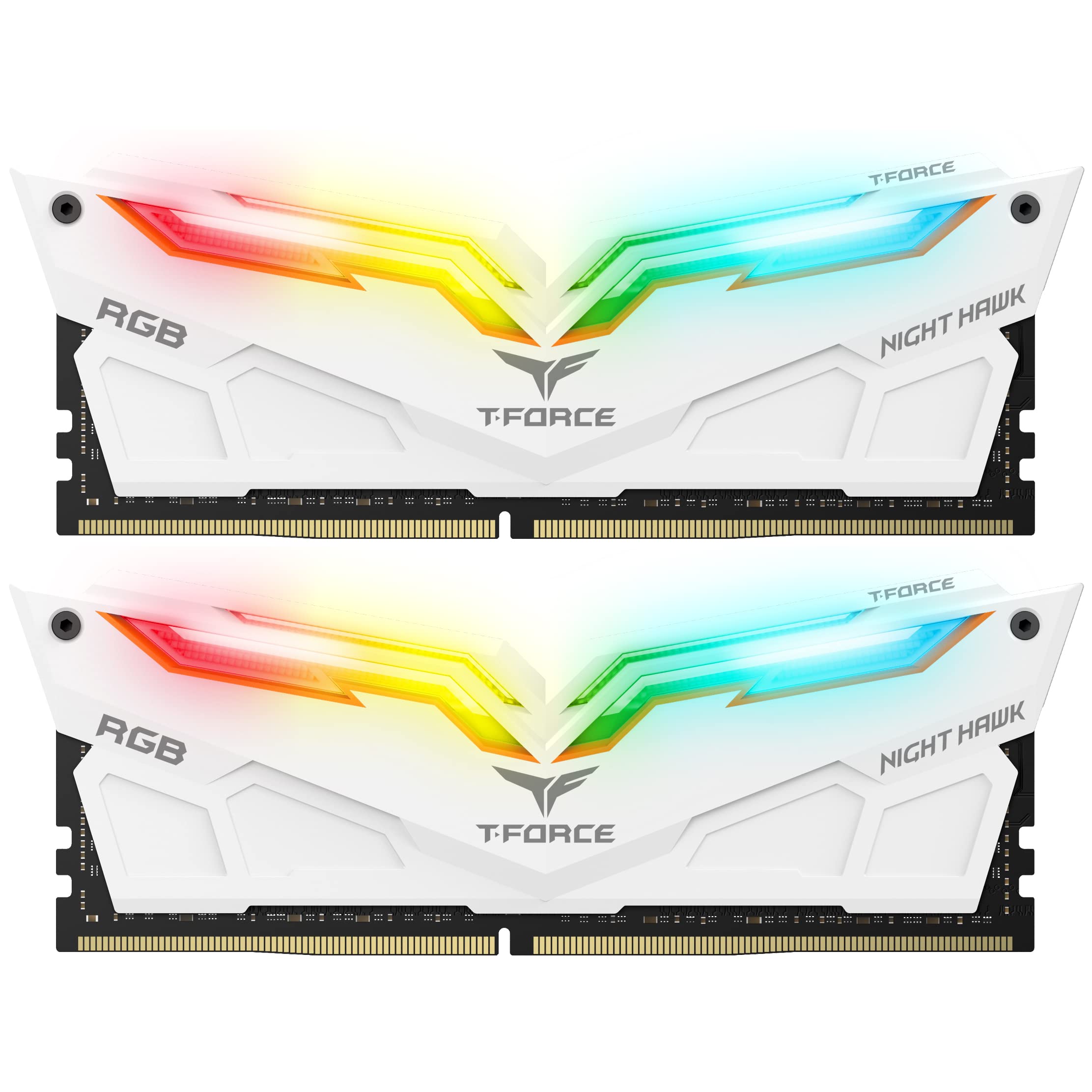 Amazon | チーム16 GB ( 2 x 8 GB ) t-force Night Hawk RGB ddr4 pc4