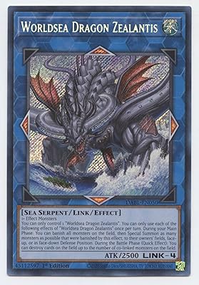 Worldsea Dragon Zealantis - DABL-EN050 - Secret Rare - 1st Edition