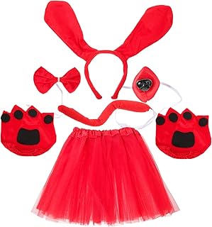 CHILDWEET 1 Set Decor wear-Resistant Dog Costume Animal Costume Kindergarten Puppy Costume wear-Resistant Puppy Costume Lovely Dog Costume Cosplay Puppy Costumes Fabric aldult Headgear