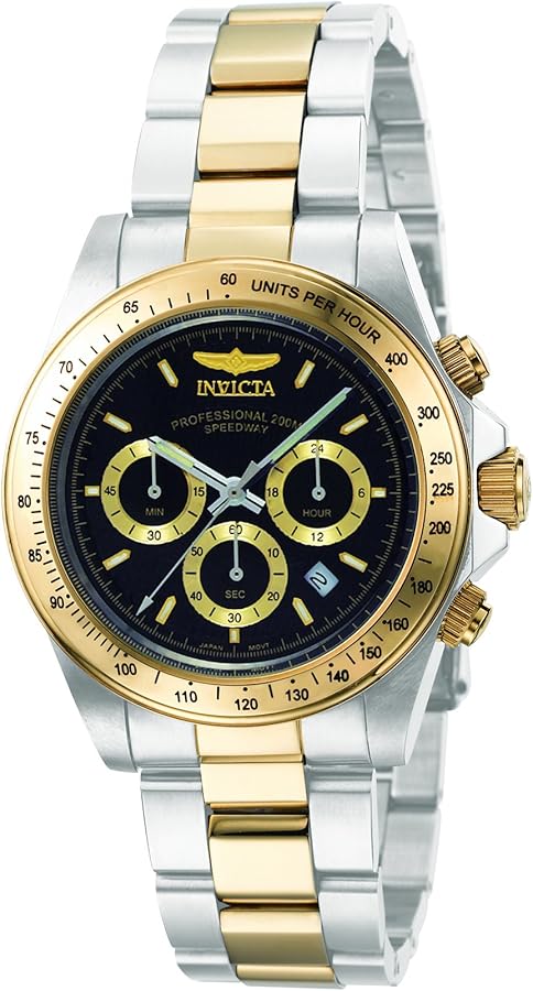 Amazon.com: Invicta Men's 9224 Speedway Collection Gold-Tone