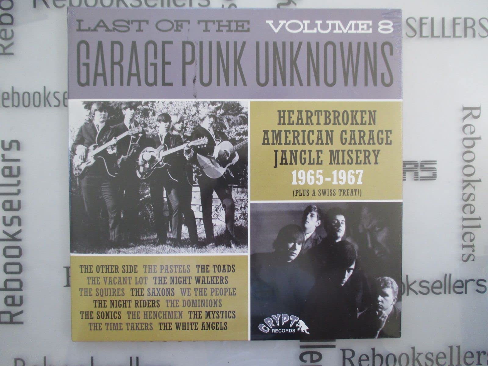 Various Artists Garage Punk Unknowns - The Last Of... Vol.8 LP New 700498011914