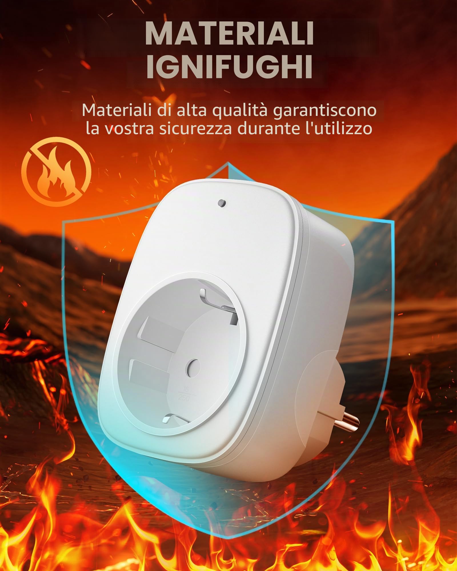 DEWENWILS Prese senza fili con telecomando, 16 A 3680 W, set di prese collegabili on/off 2V5, interruttore wireless espandibile per decorazioni feste ed elettrodomestici, 30-50 m
