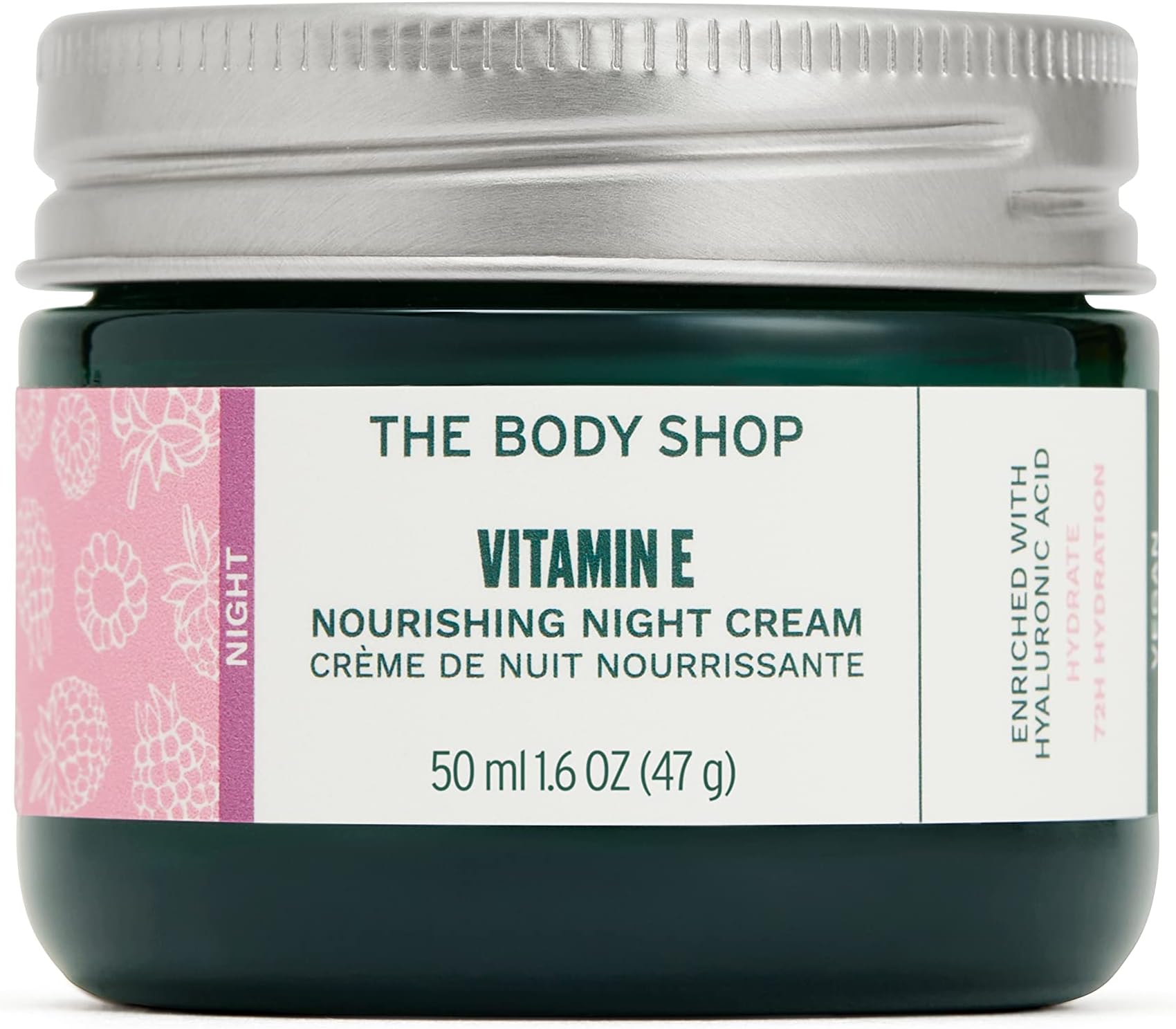 The Body Shop Vitamin E Nourishing Night Cream For Unisex, 48.2 gm