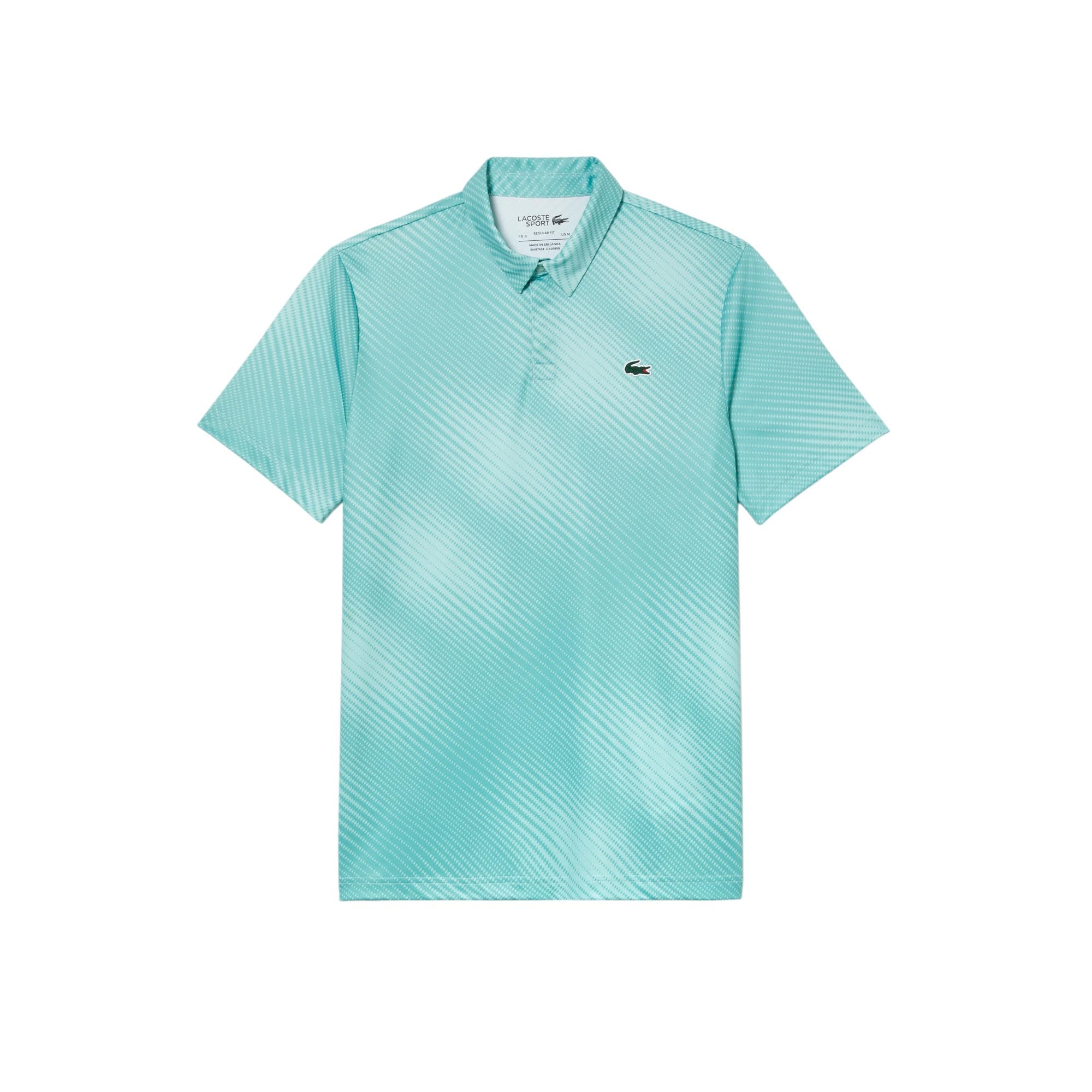 Lacoste Anti-UV Printed Golf Polo Shirt Polo da Golf con Stampa Anti-UV Uomo (Pacco da 1)