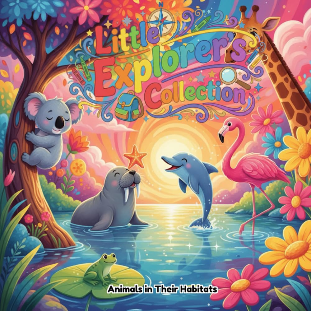 Little Explore's Collection: Animals in their habitats